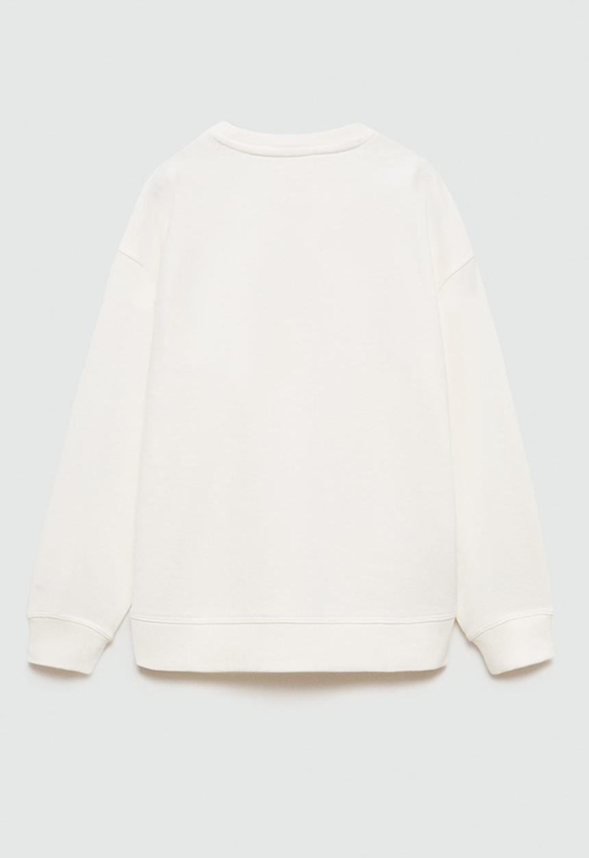 MANGO - Sweatshirt berto - natural