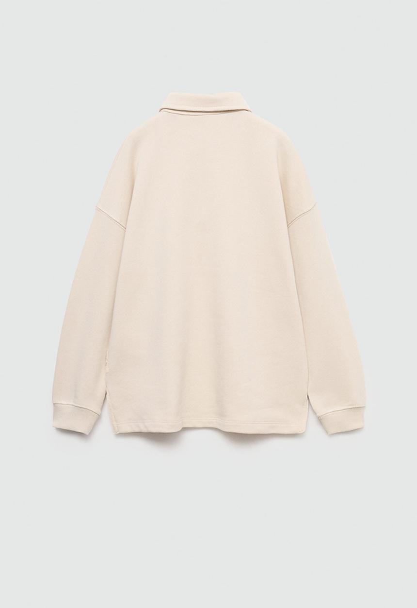 MANGO - Sweatshirt poloswt - light pastel brown