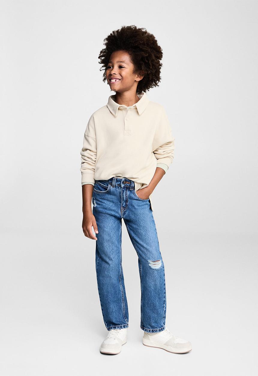 MANGO - Sweatshirt poloswt - light pastel brown