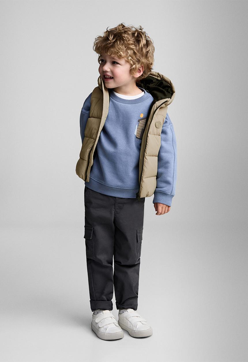 MANGO - Waistcoat aldov - light beige