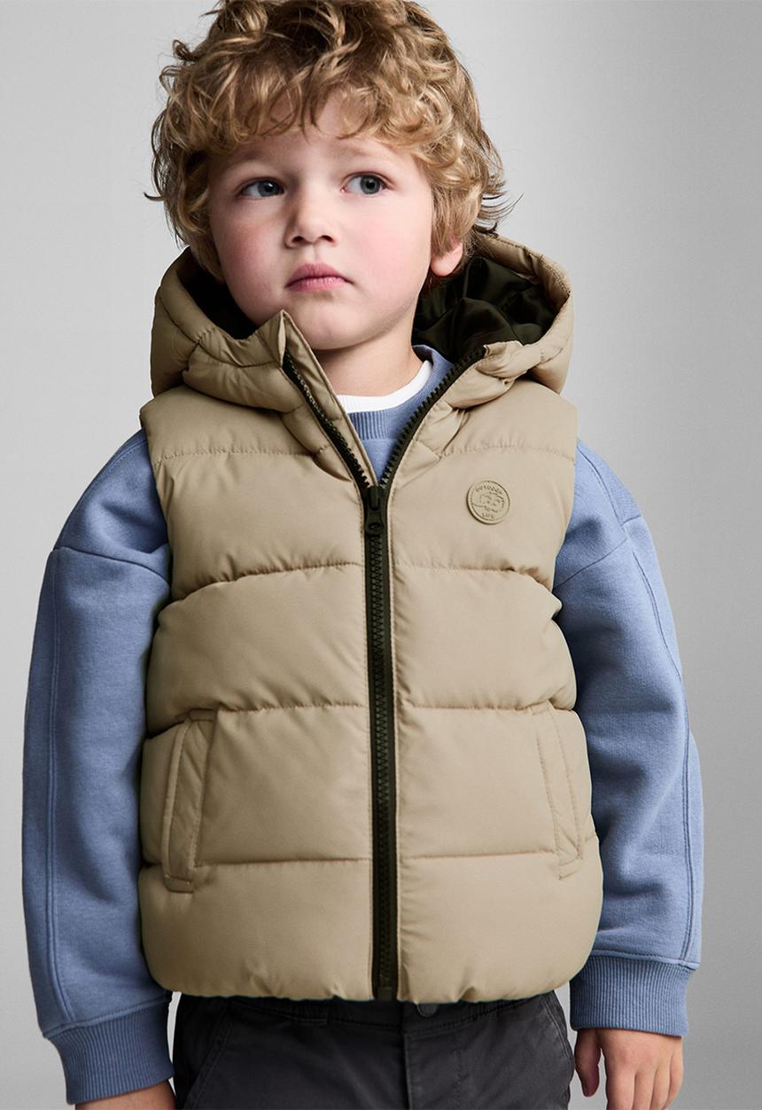 MANGO - Waistcoat aldov - light beige