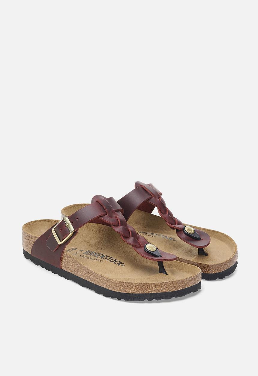 Birkenstock - Gizeh leather regualr - zinfadel