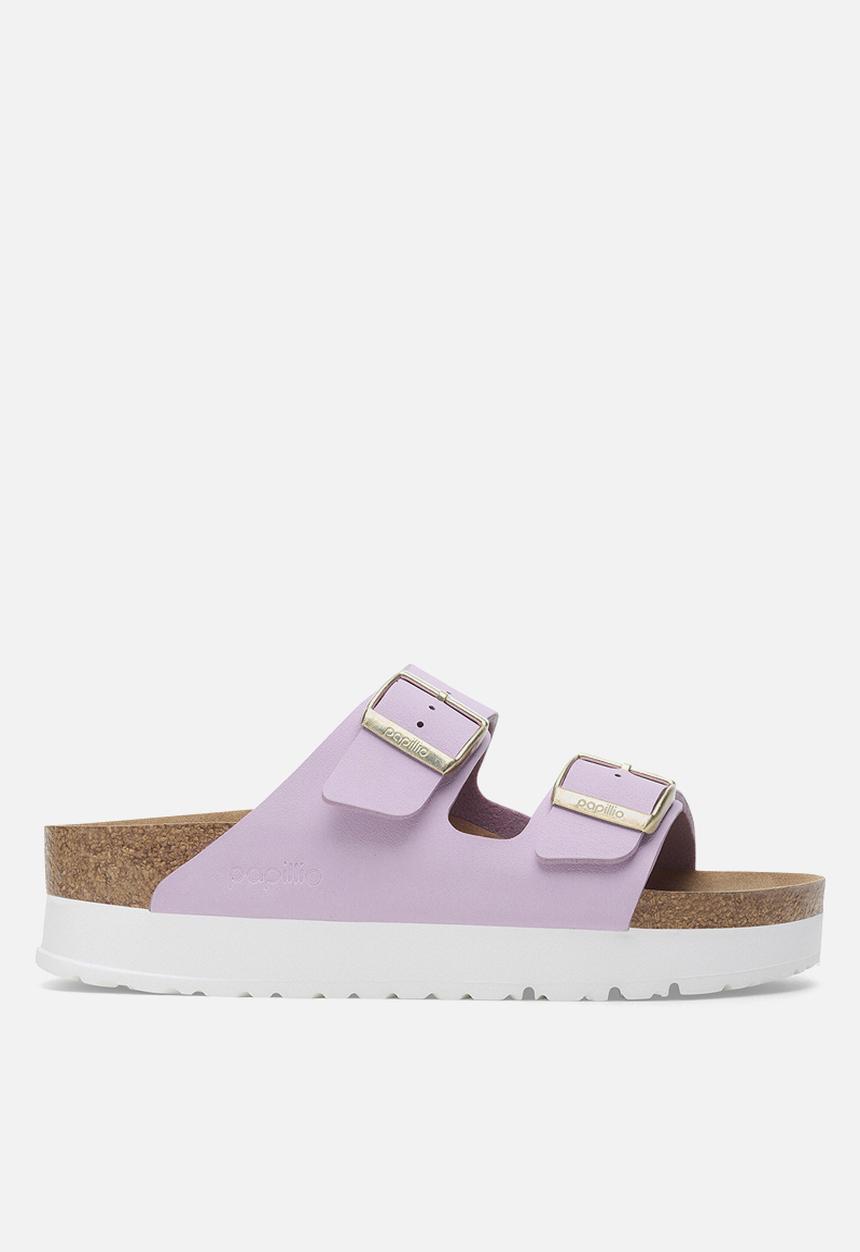 Birkenstock - Arizona platoform vegan narrow - crocus