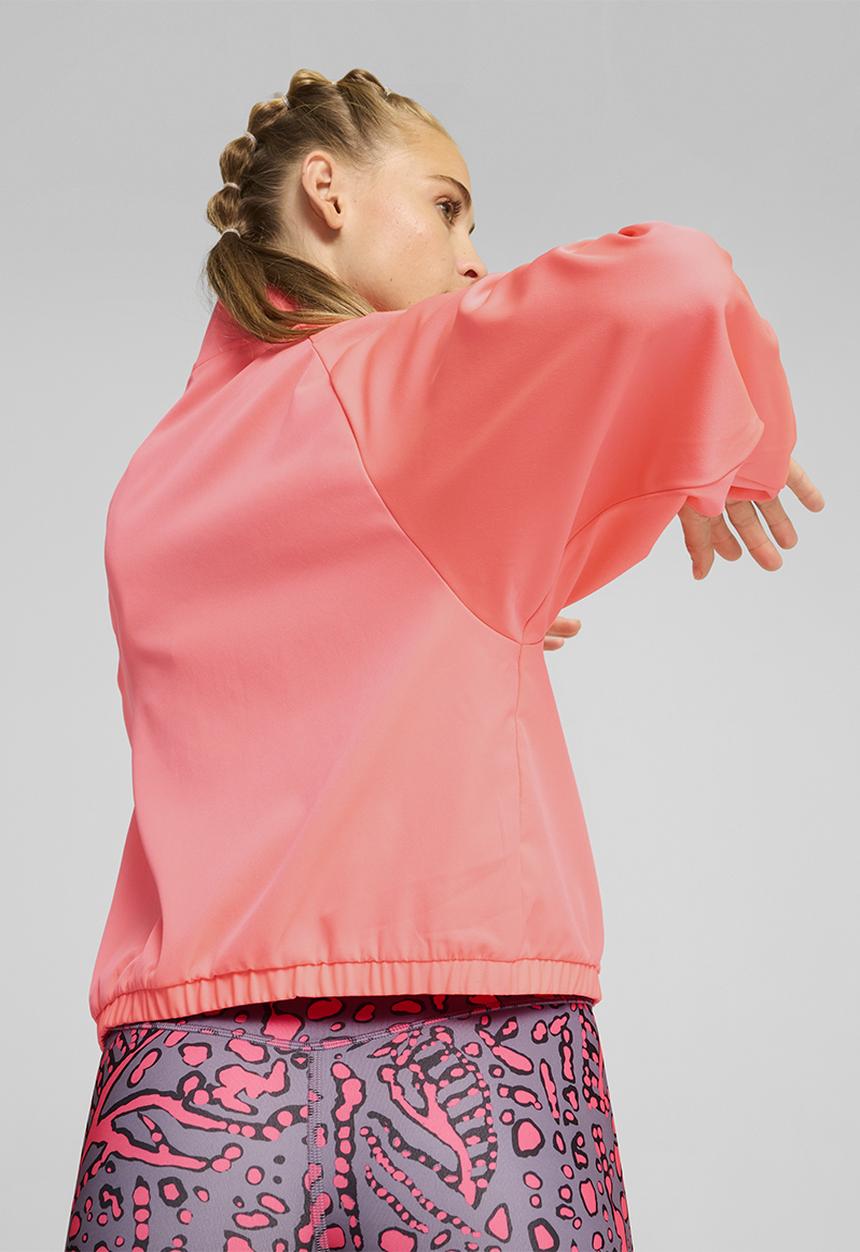 PUMA - Hypernatural Woven 1/2 Zip - Sunset Glow