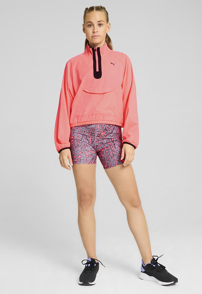 PUMA - Hypernatural Woven 1/2 Zip - Sunset Glow