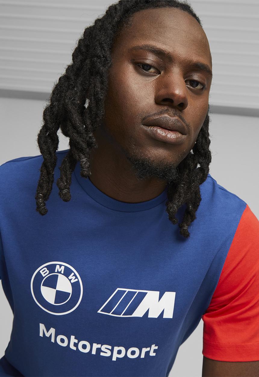 PUMA - BMW mms ess logo tee - Pro Blue-M Colour