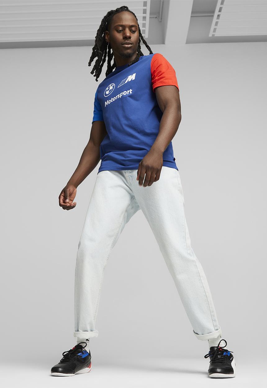 PUMA - BMW mms ess logo tee - Pro Blue-M Colour