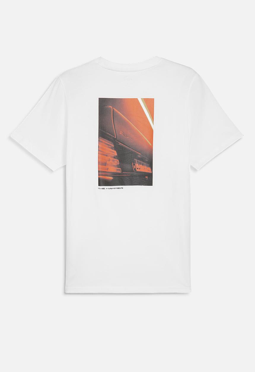 PUMA - Amg graphic tee - puma white