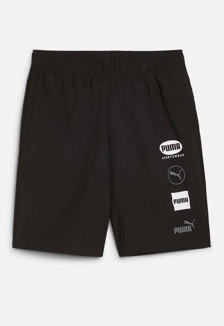 PUMA - PUMA POWER Graphic Woven Shorts 8 - PUMA Black