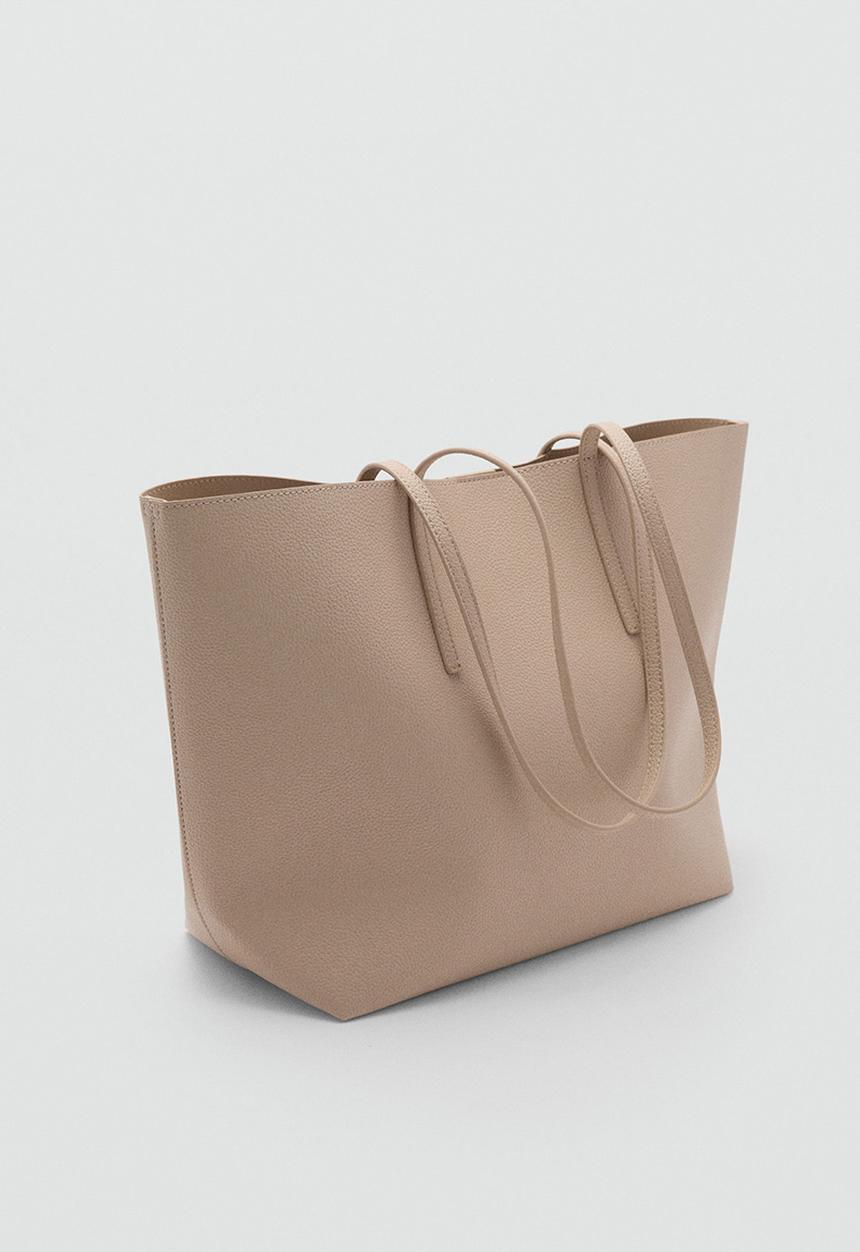 MANGO - Bag maribel - medium brown