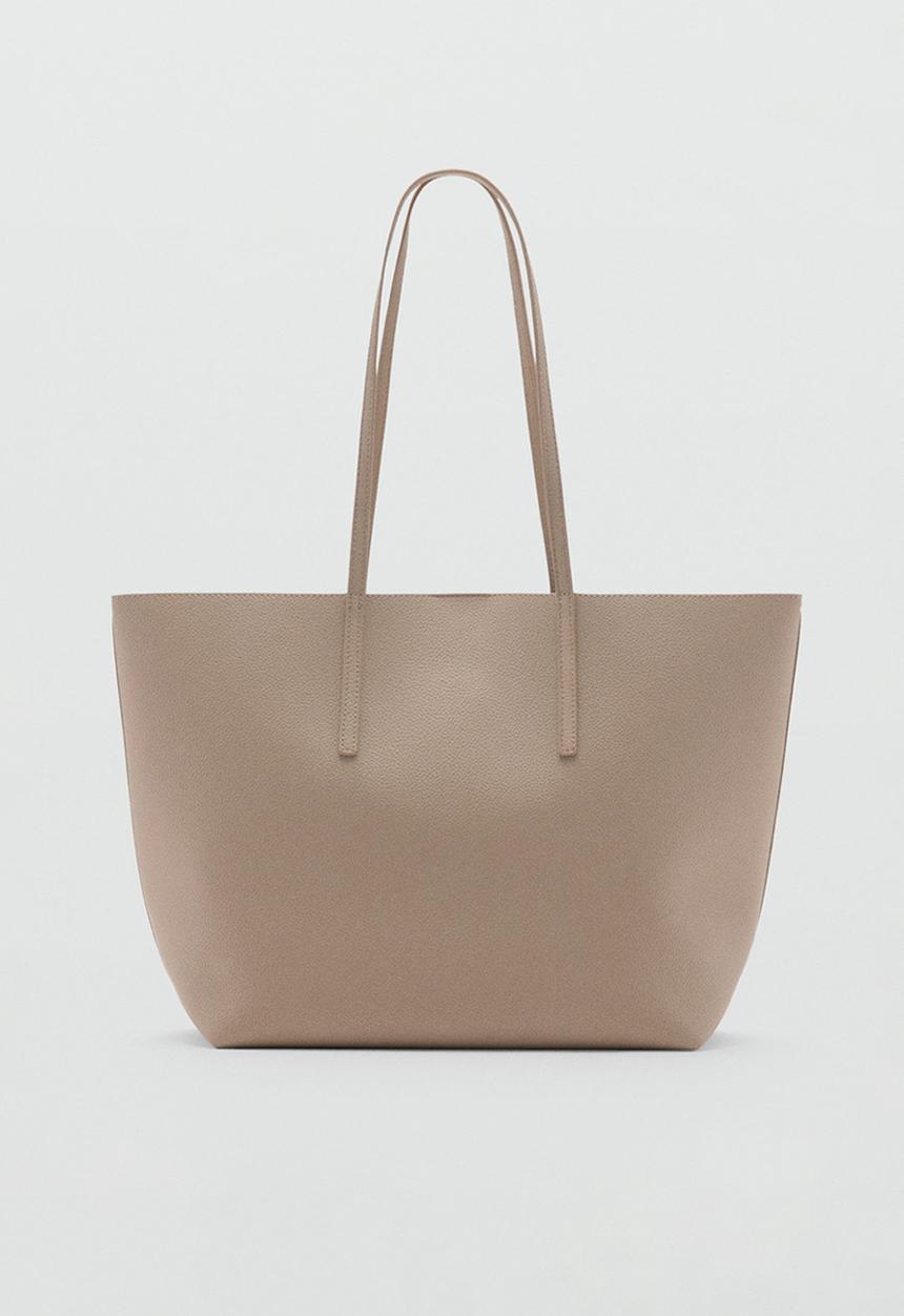 MANGO - Bag maribel - medium brown