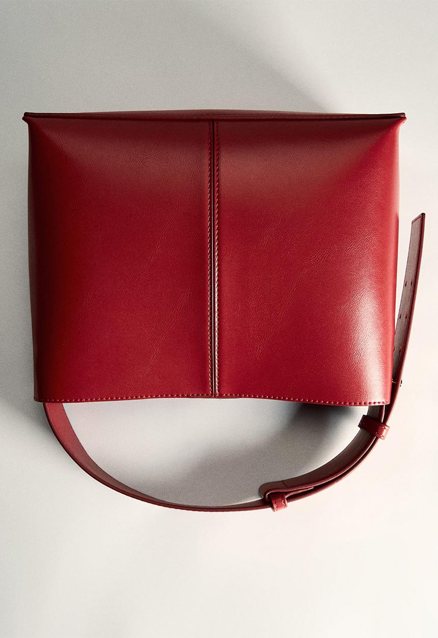 MANGO - Totes bag puala - red