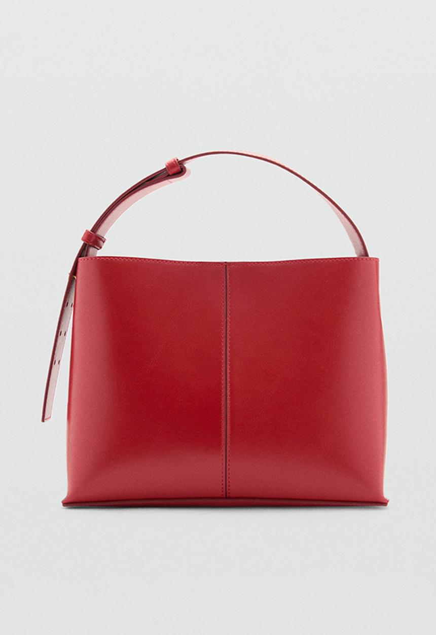 MANGO - Totes bag puala - red