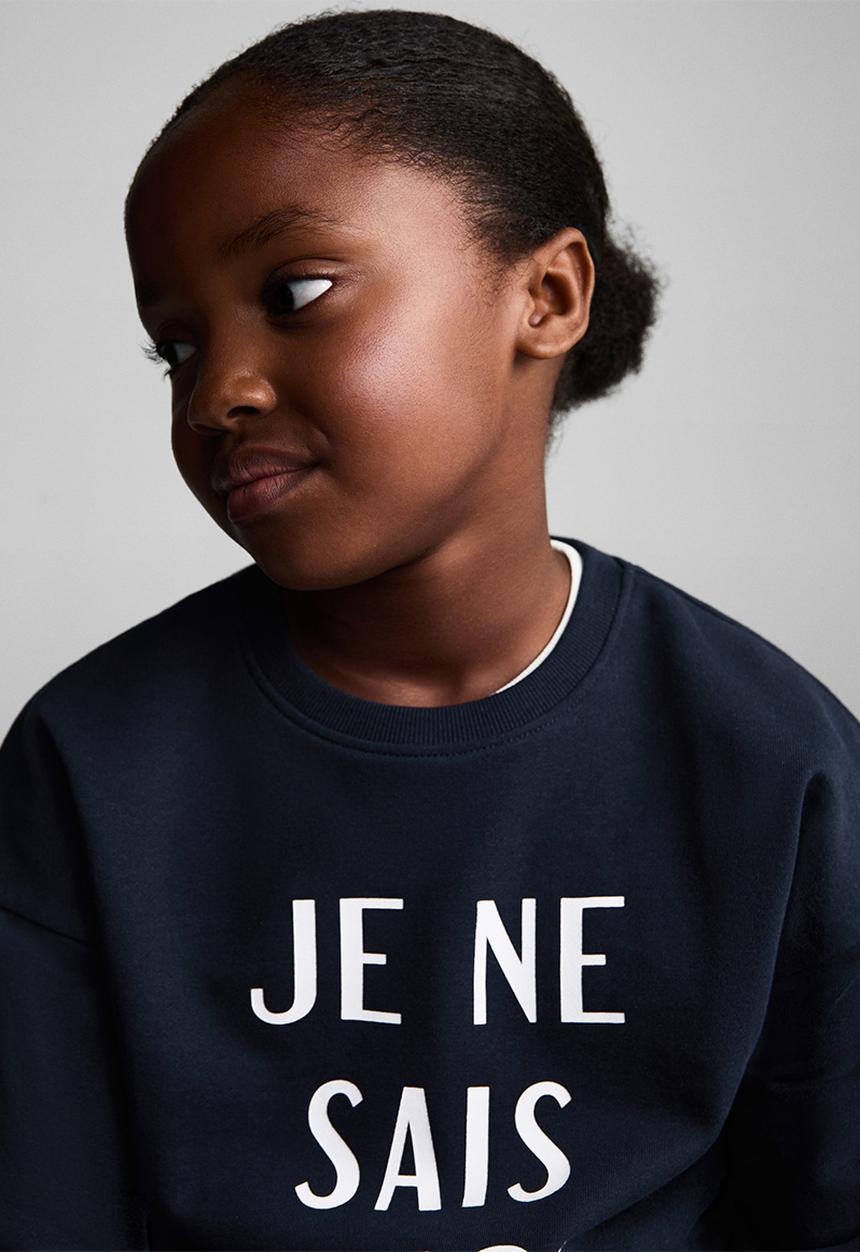 MANGO - Sweatshirt dublini - navy