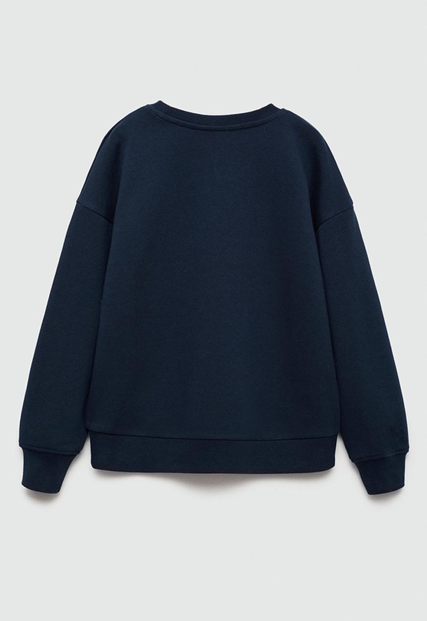 MANGO - Sweatshirt dublini - navy