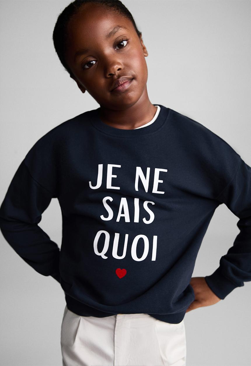 MANGO - Sweatshirt dublini - navy