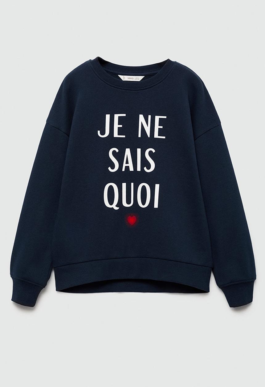 MANGO - Sweatshirt dublini - navy