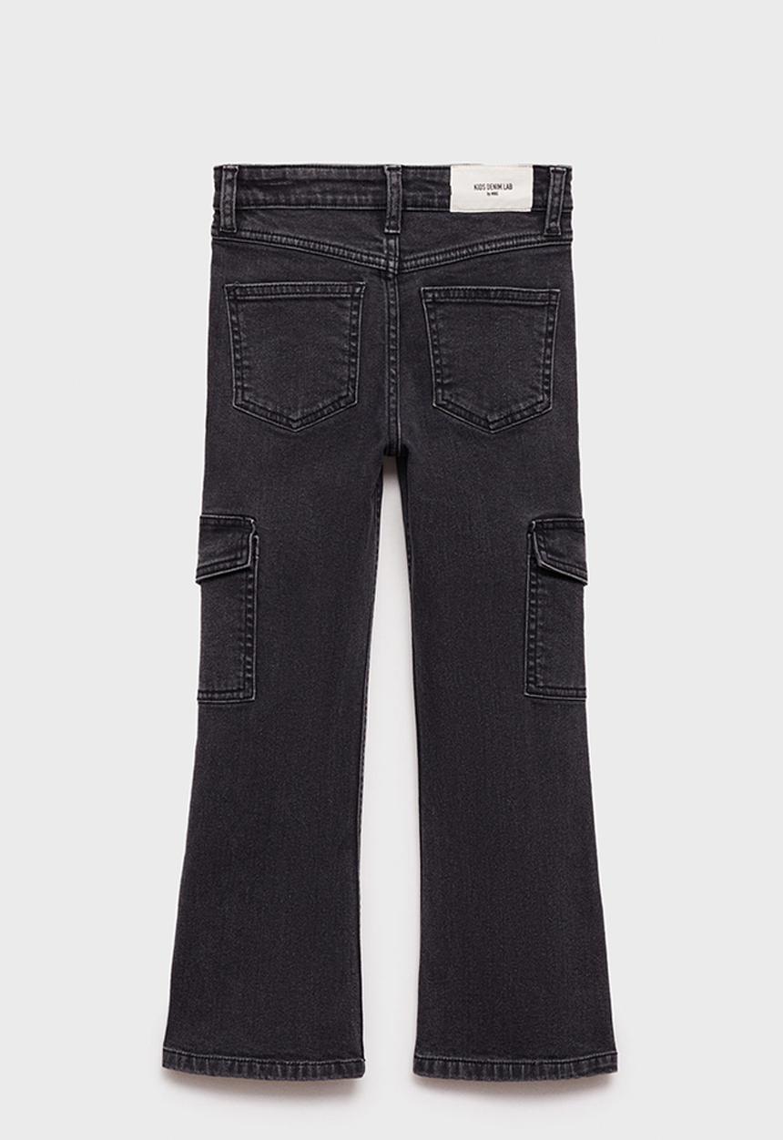 MANGO - Jeans cargo7 - charcoal
