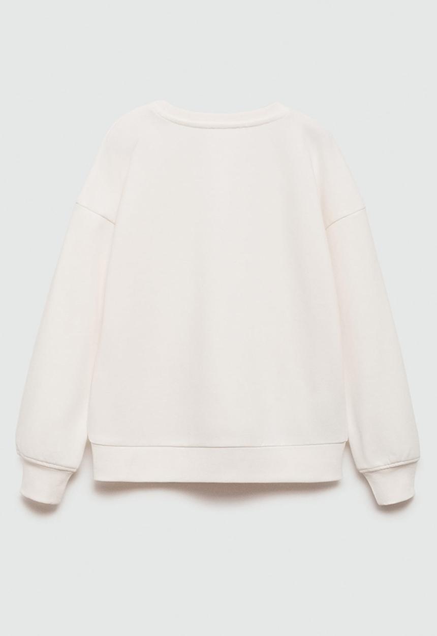 MANGO - Sweatshirt dublini - natural