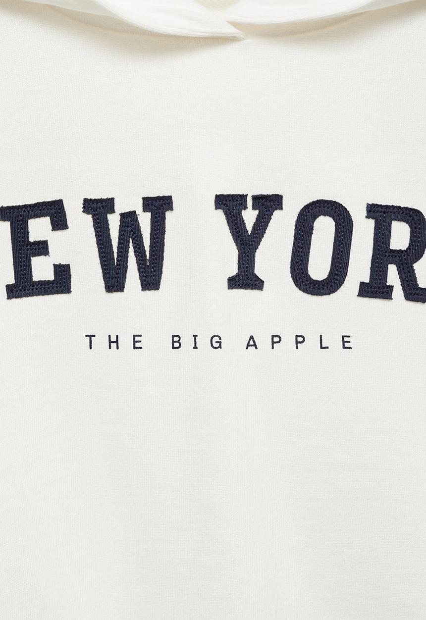 MANGO - Sweatshirt newyork - natural