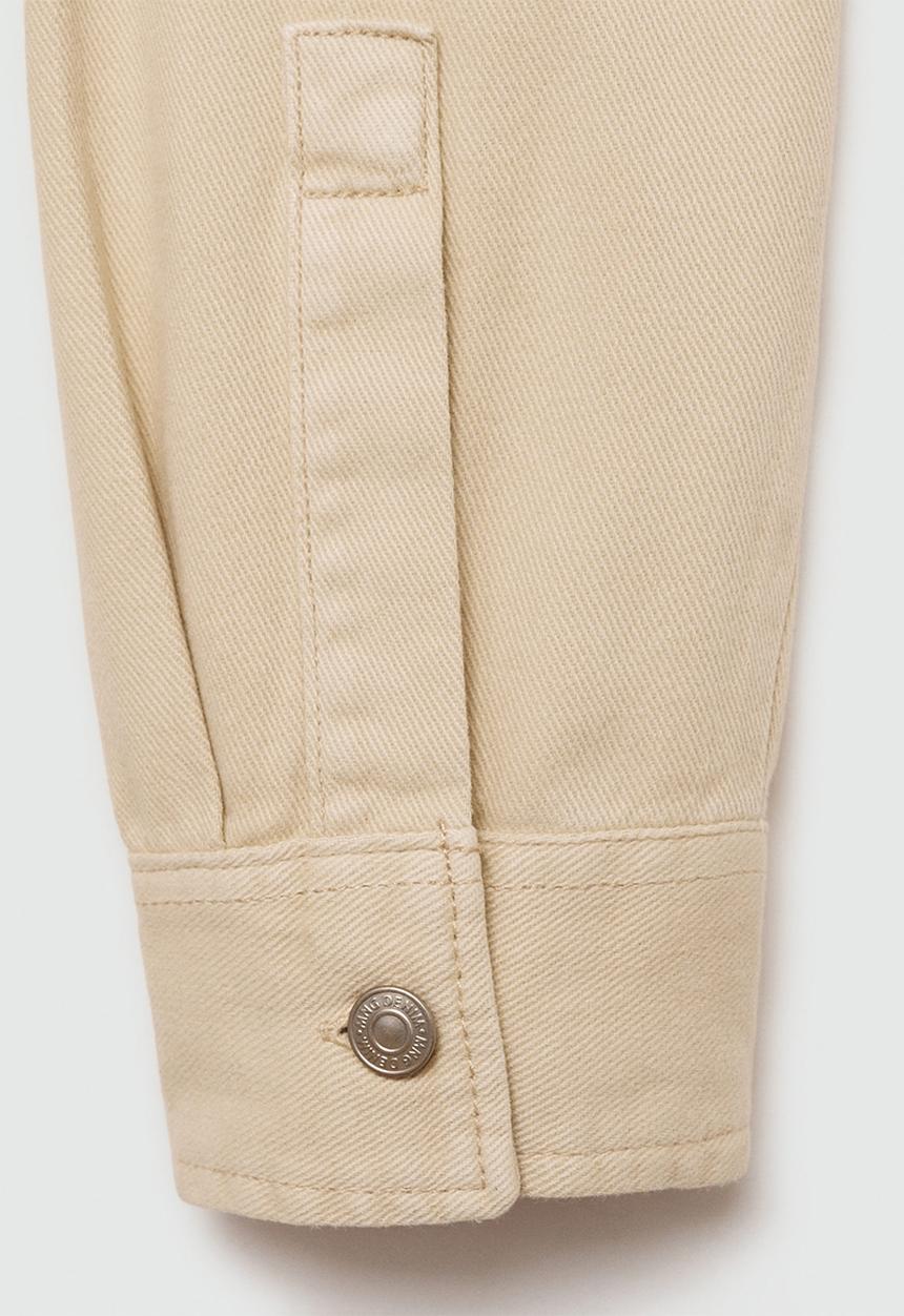 MANGO - Overshirt jazz - beige
