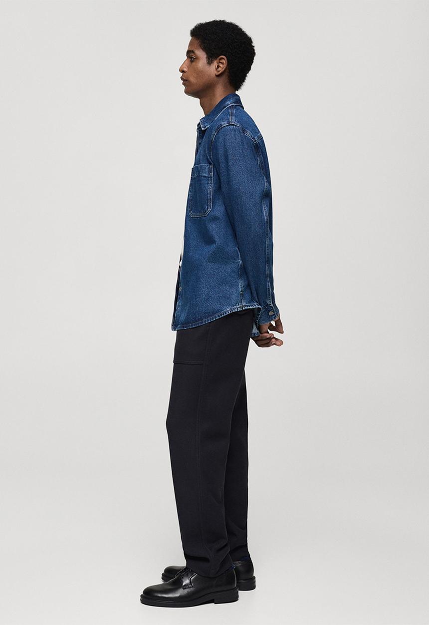 MANGO - Overshirtfresno - blue