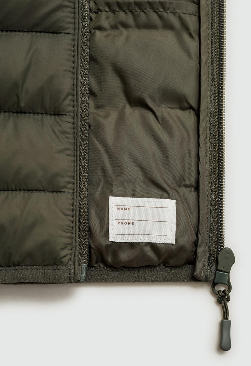 MANGO - Waistcoat alvarito - beige/khaki