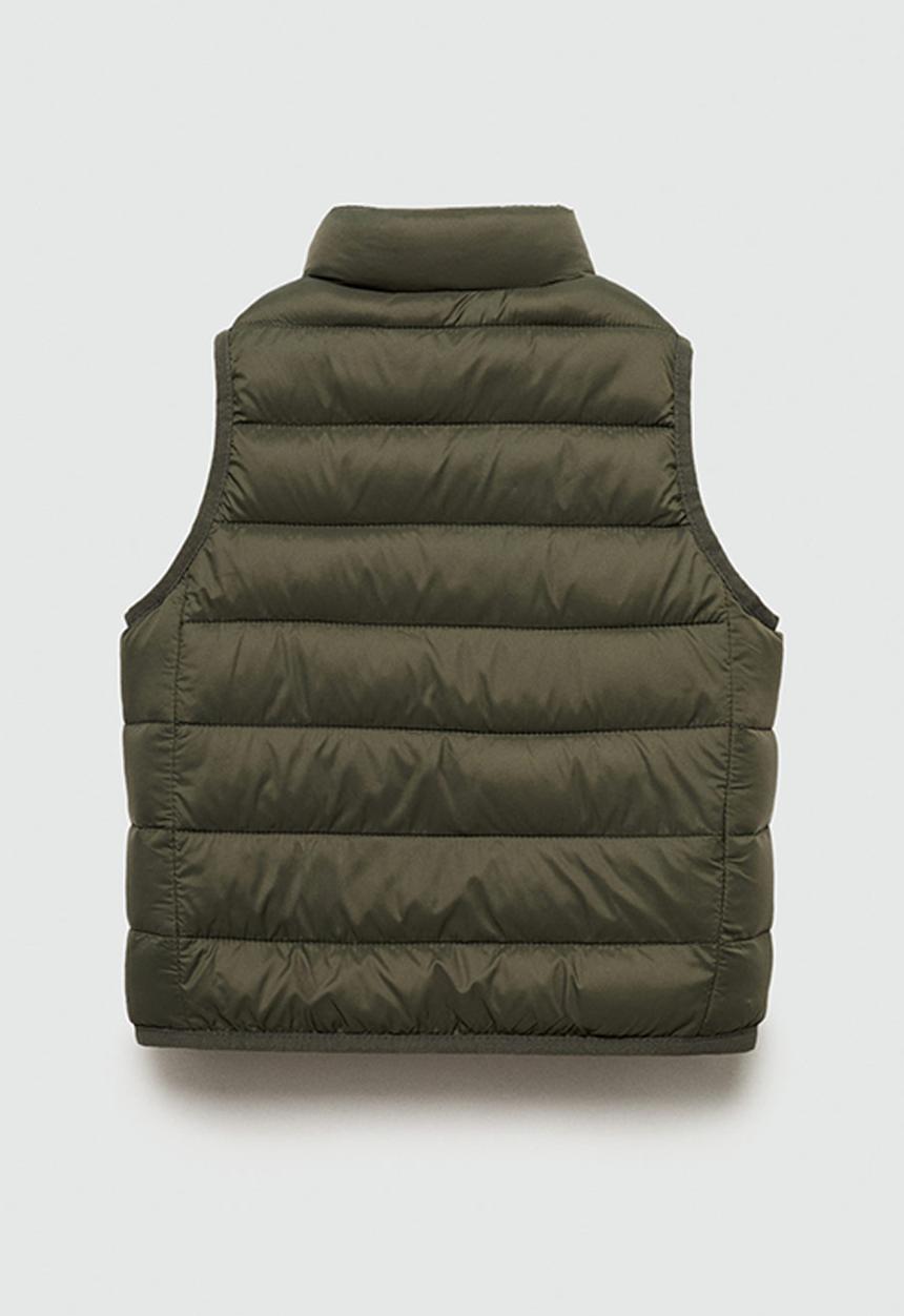 MANGO - Waistcoat alvarito - beige/khaki