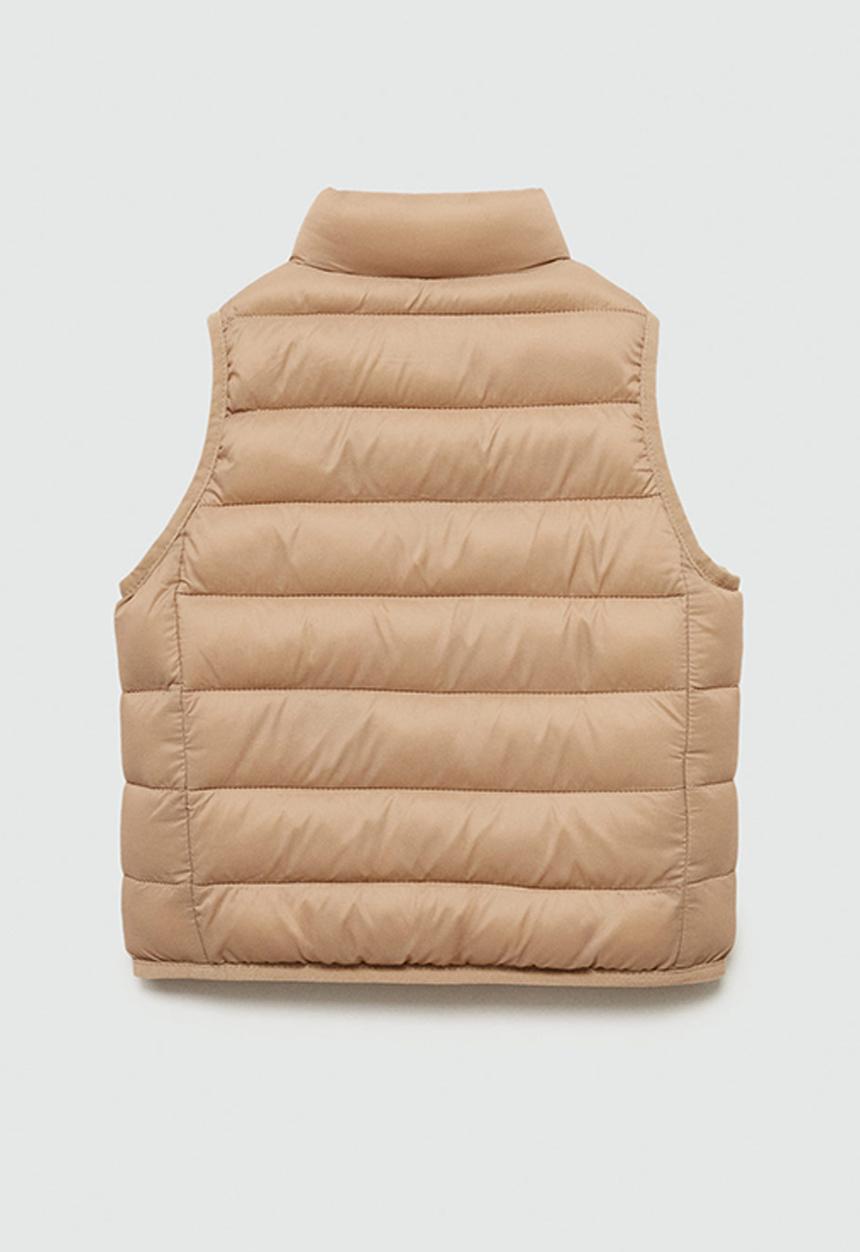 MANGO - Waistcoat alvarito - light beige
