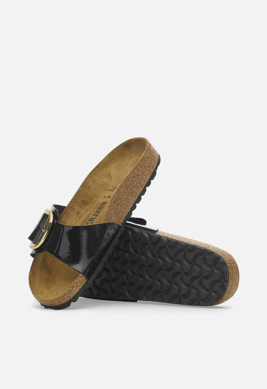 Birkenstock - Madrid big buckle narrow - patent black gold