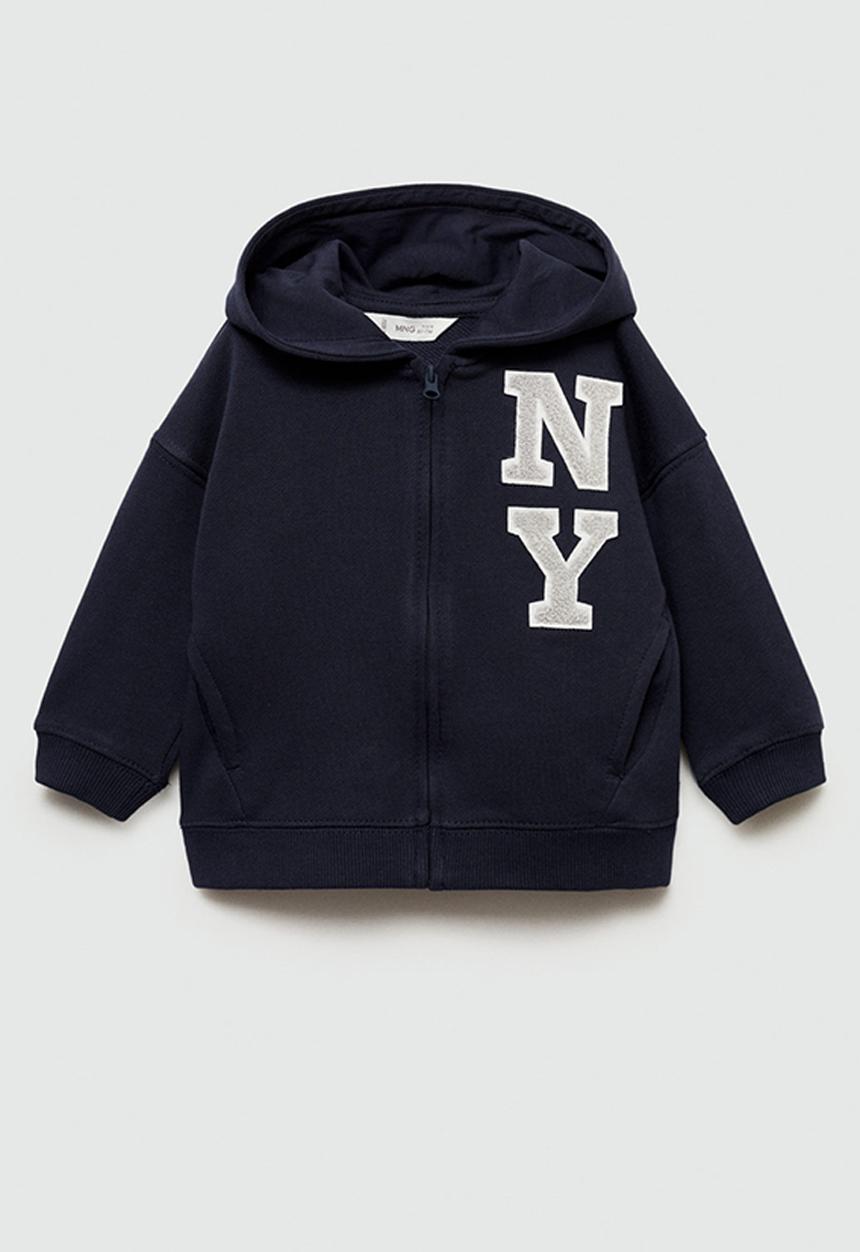 MANGO - Sweatshirt nyc - navy