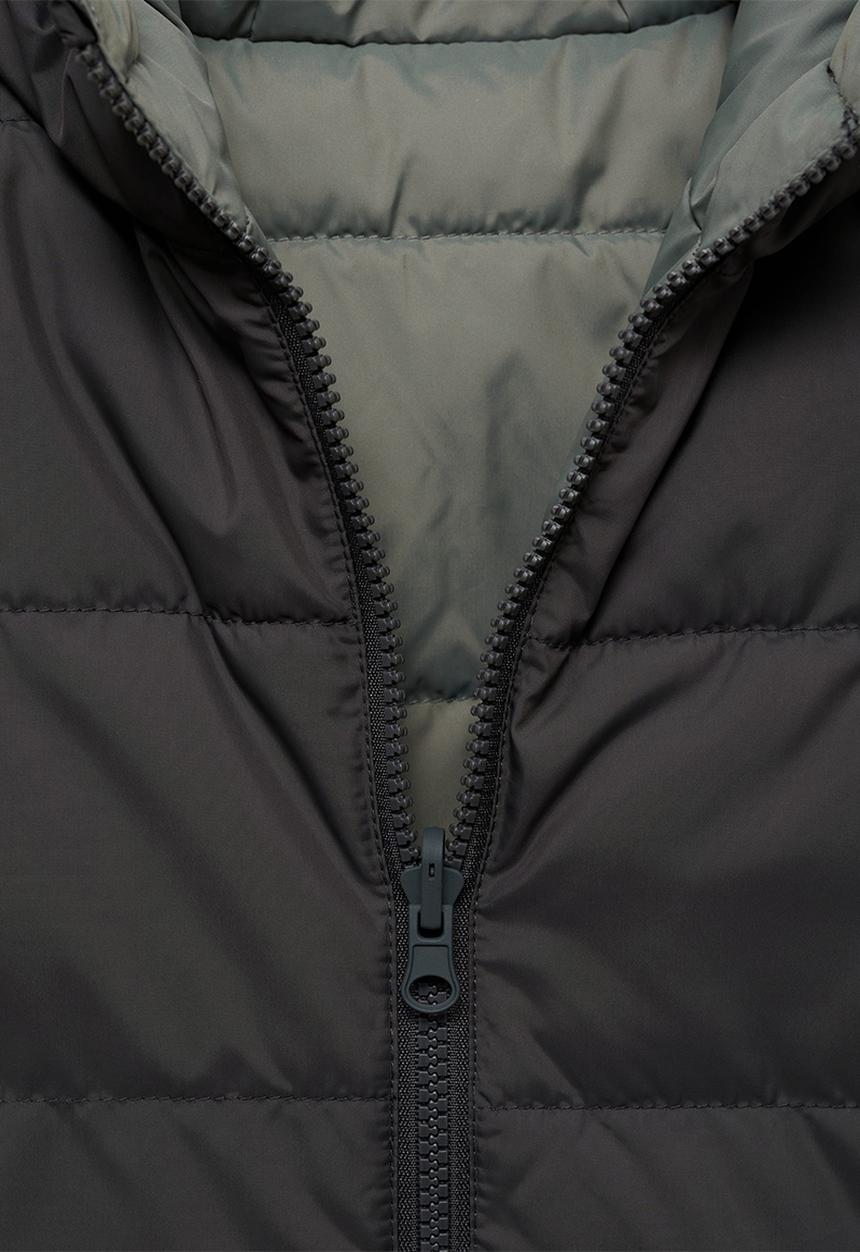 MANGO - Waistcoat mario - charcoal