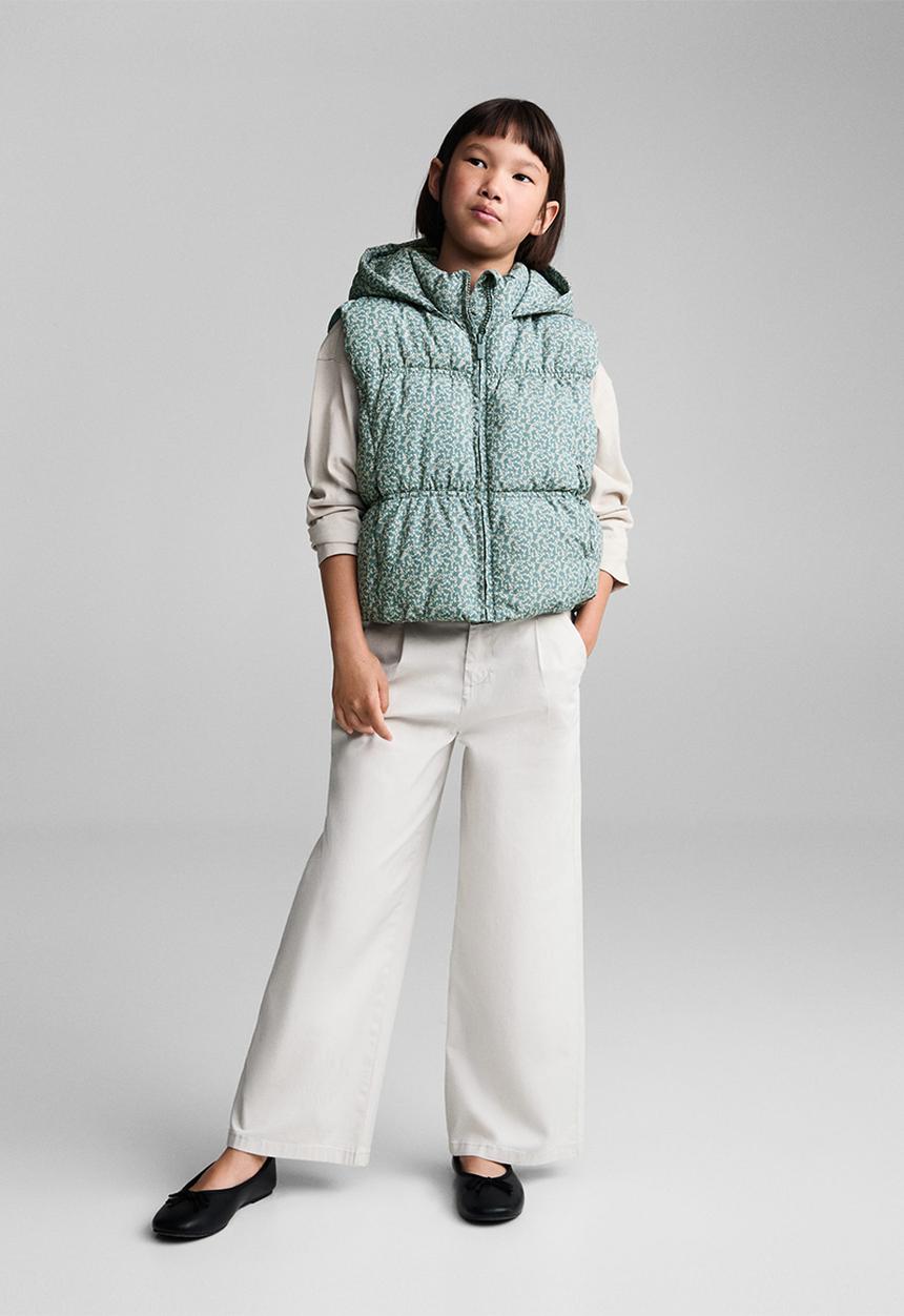 MANGO - Waistcoat ona - light/pastel green