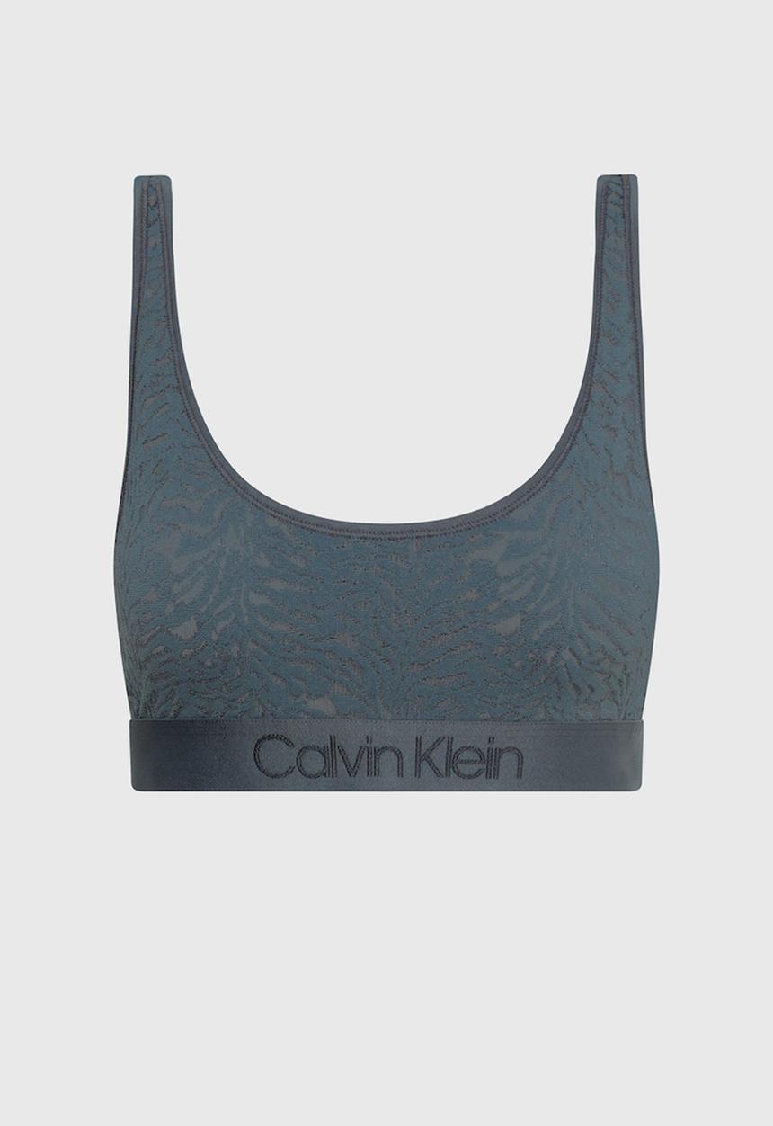 Calvin Klein - Intrinsic bralette - charcoal/print