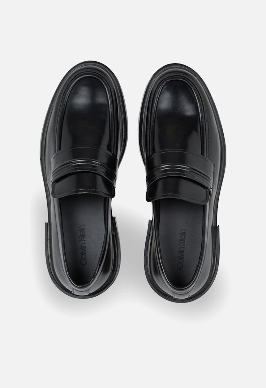 Calvin Klein - Mocassin leather - black
