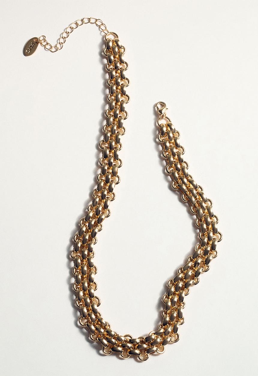 MANGO - Necklace lia - Gold