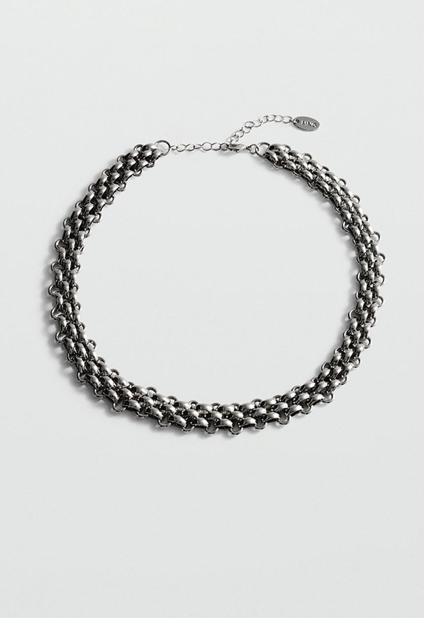 MANGO - Necklace lia - silver