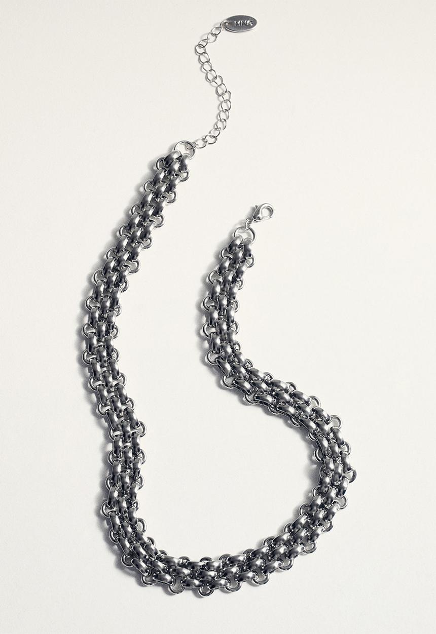 MANGO - Necklace lia - silver