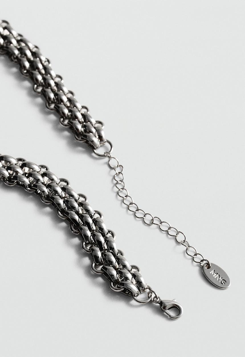 MANGO - Necklace lia - silver