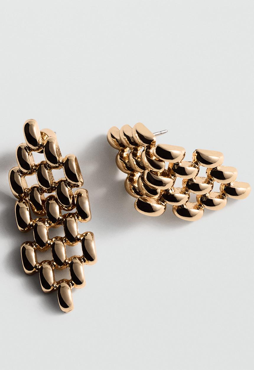 MANGO - Earrings lua - Gold