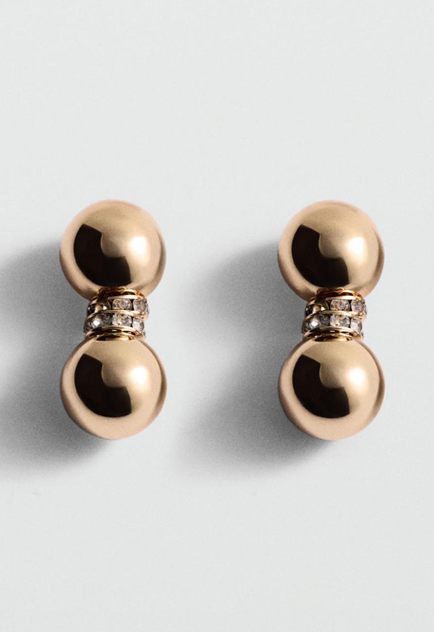 MANGO - Earrings loretta - Gold