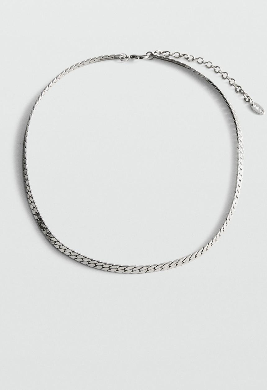 MANGO - Necklace lara - silver