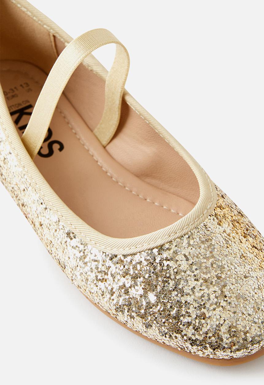 Cotton On - Olivia ballet flat - gold glitter