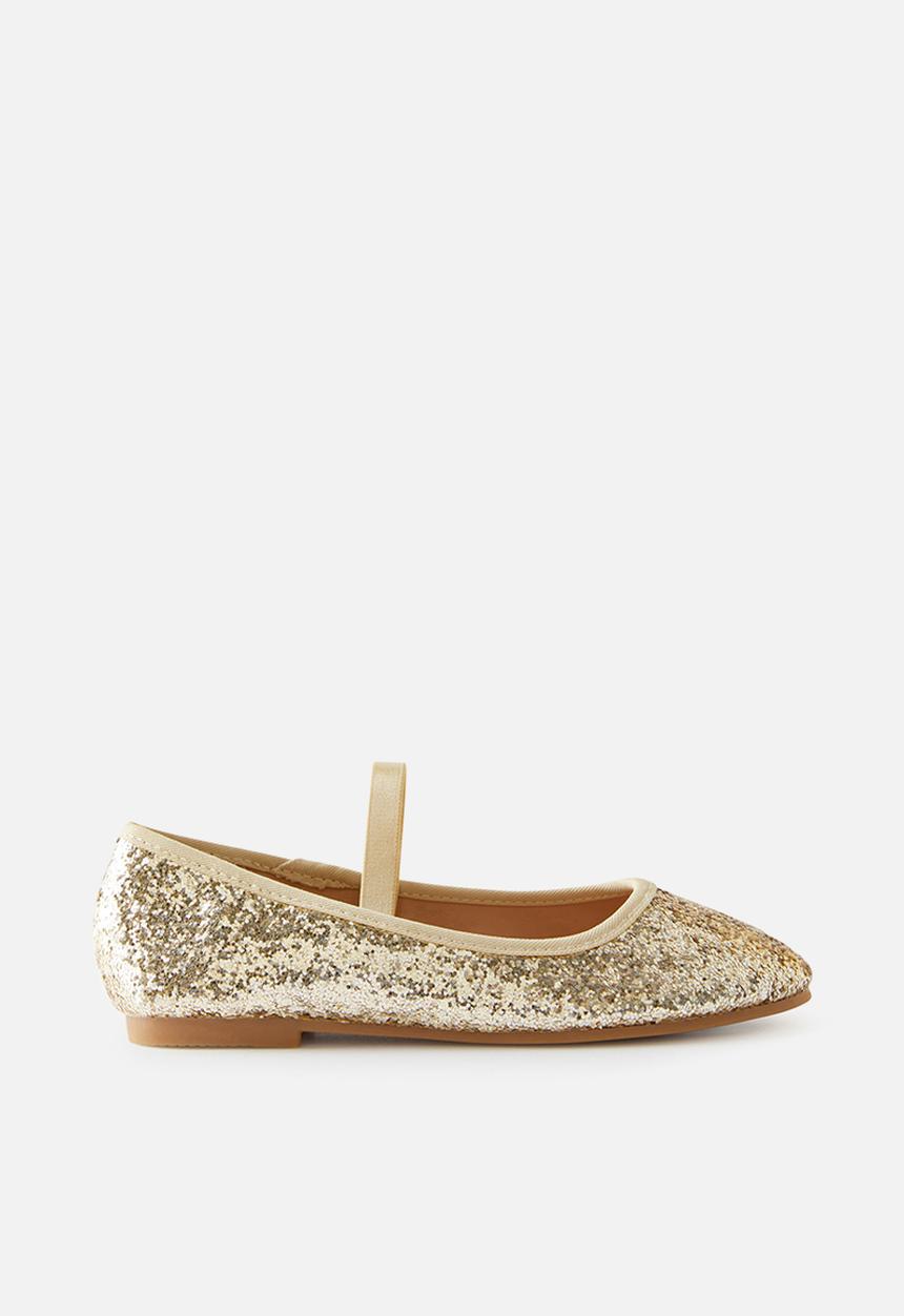 Cotton On - Olivia ballet flat - gold glitter