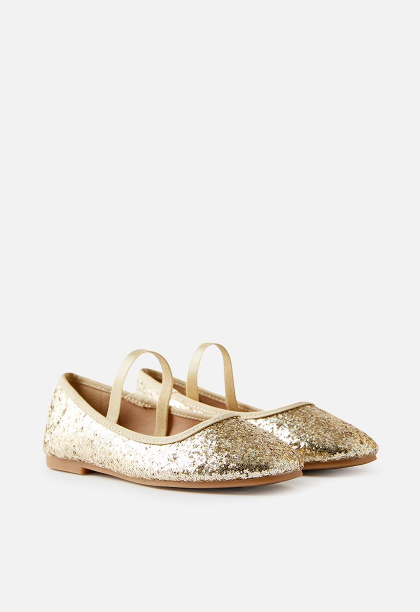 Cotton On - Olivia ballet flat - gold glitter