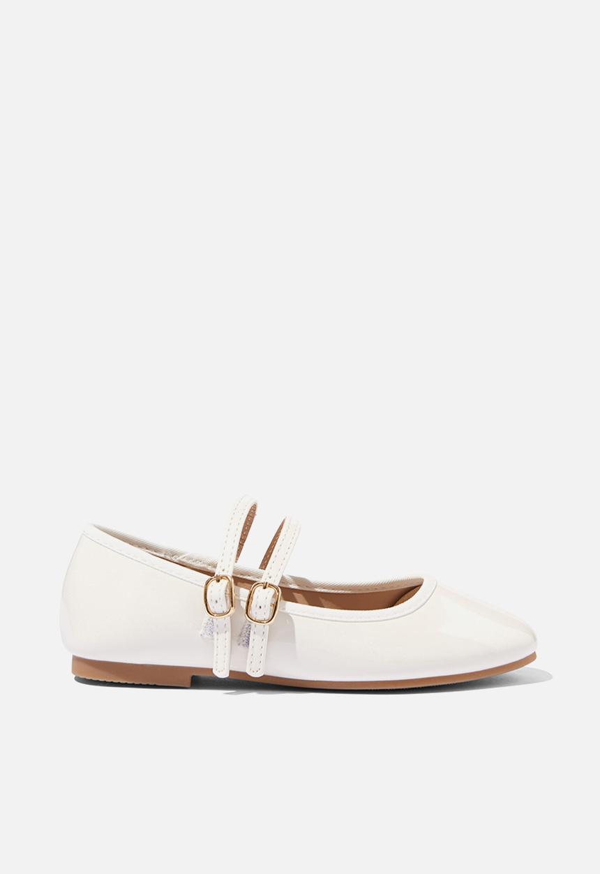 Cotton On - Olivia ballet flat - white patent