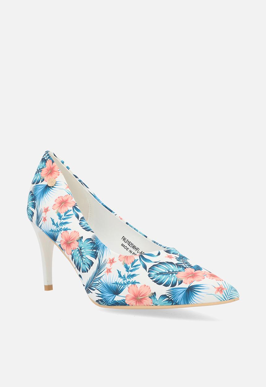 Footwork - Pearla court - white floral