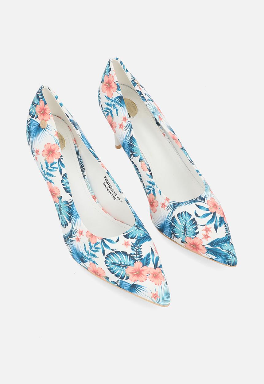 Footwork - Pearla court - white floral