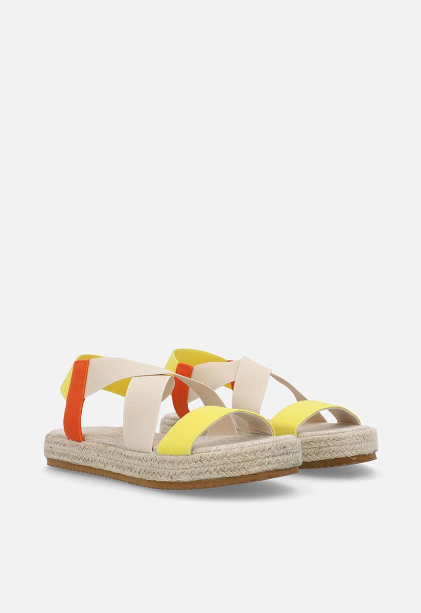 Pop Candy - Colour block espadrilles-multi