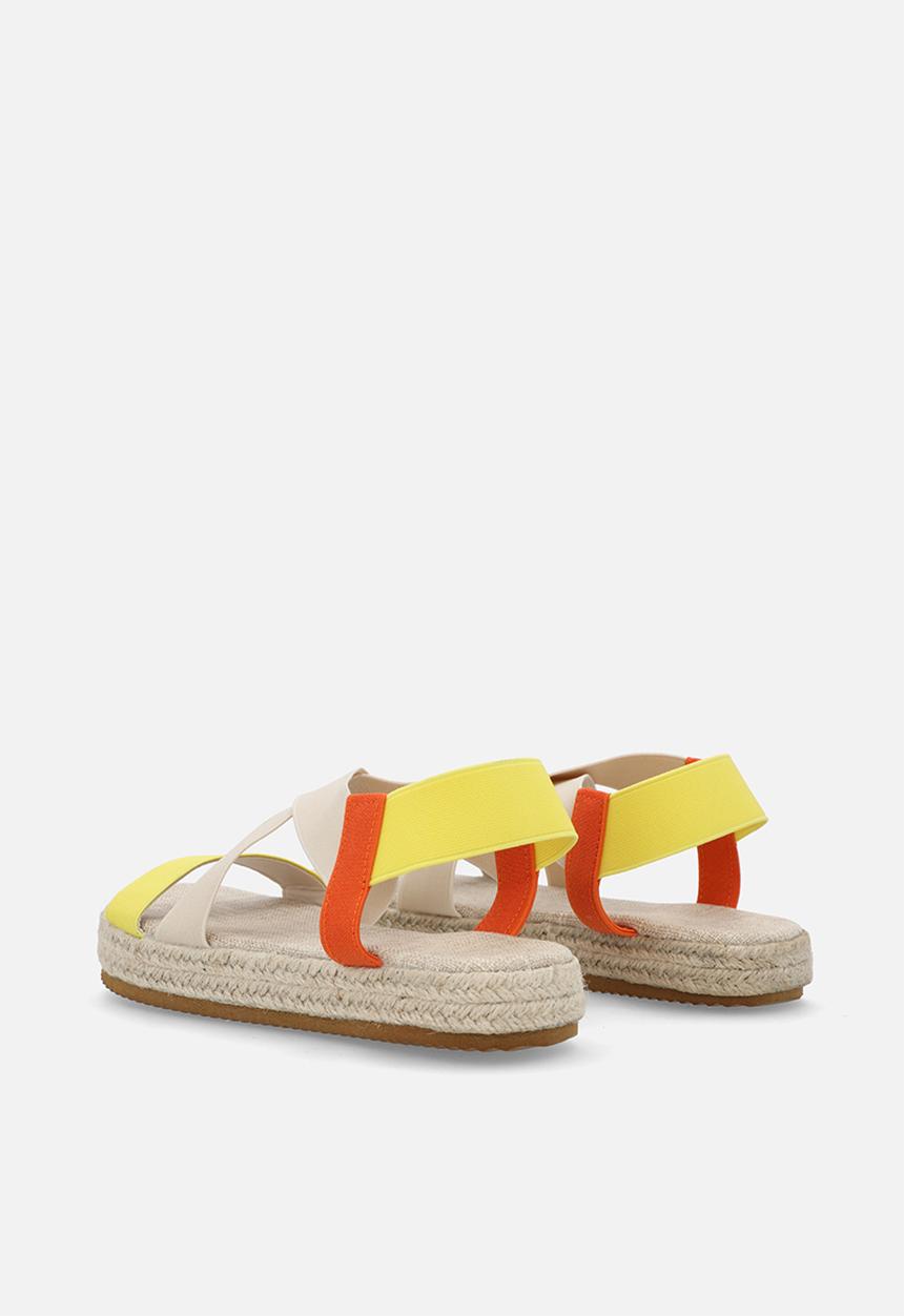 Pop Candy - Colour block espadrilles-multi